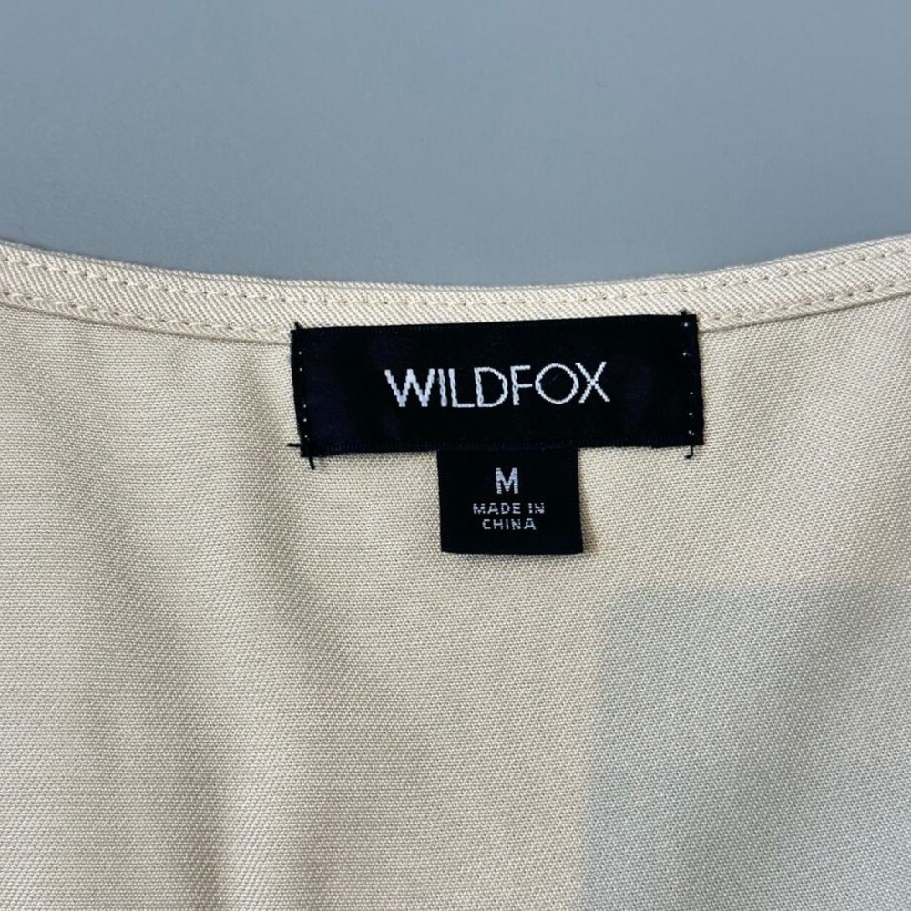 Wildfox Amanda Vest Top in Cream Fog - Picture 5 of 7